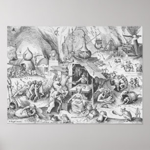 Affiche Avarice (Avaritia), Les Sept Péchés Mortels