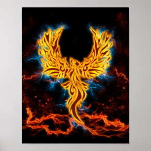 Affiche Ave Fenix Golden Lightning wings