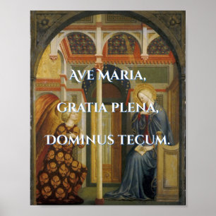 Affiche Ave Maria Print