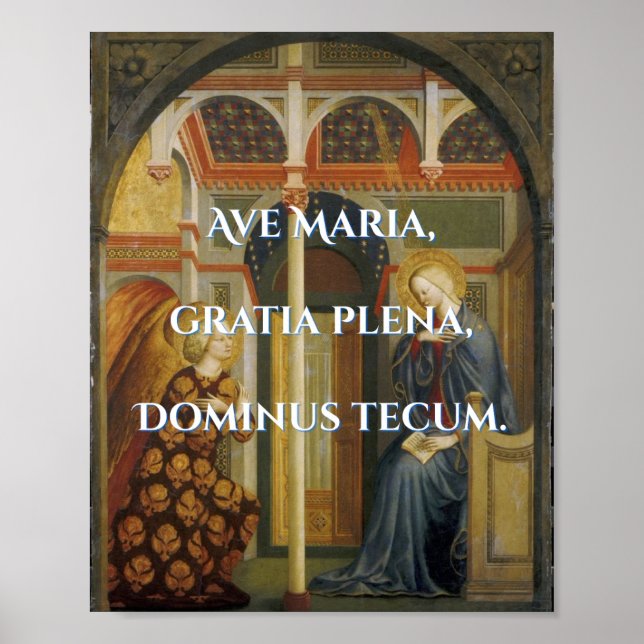 Affiche Ave Maria Print (Devant)