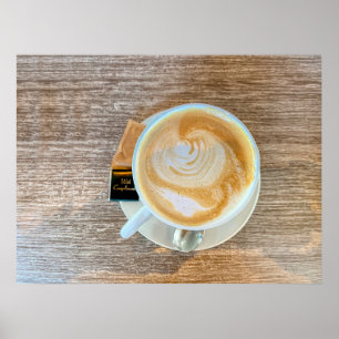 Affiche Avec Compliments, Café