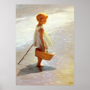 Affiche avec I. Davidi Painting merveilleux