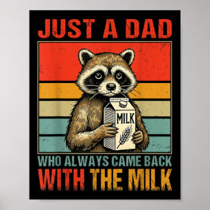 Affiche Avec La Fête des pères Lait Première Fois Papa Nou