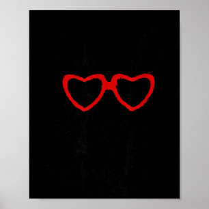 Affiche Avec la Saint-Valentin Cœur de Berger Allemand