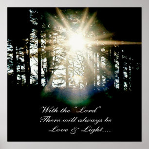 Affiche Avec le Seigneur....