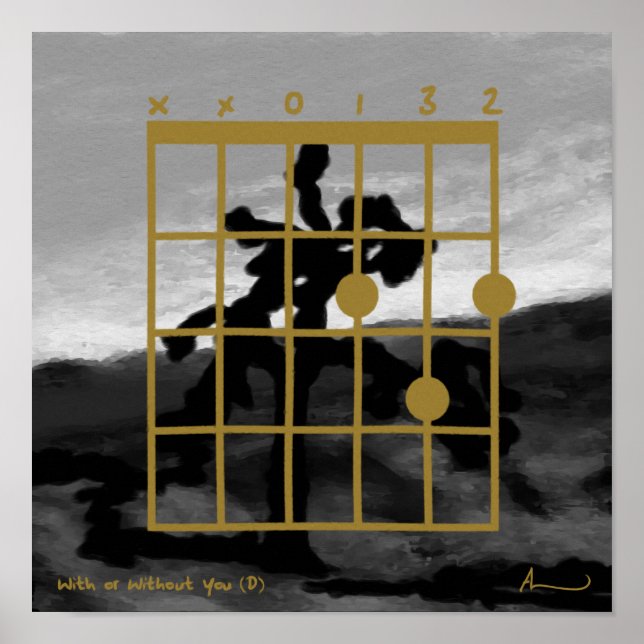 Affiche Avec ou sans vous (D) (Devant)