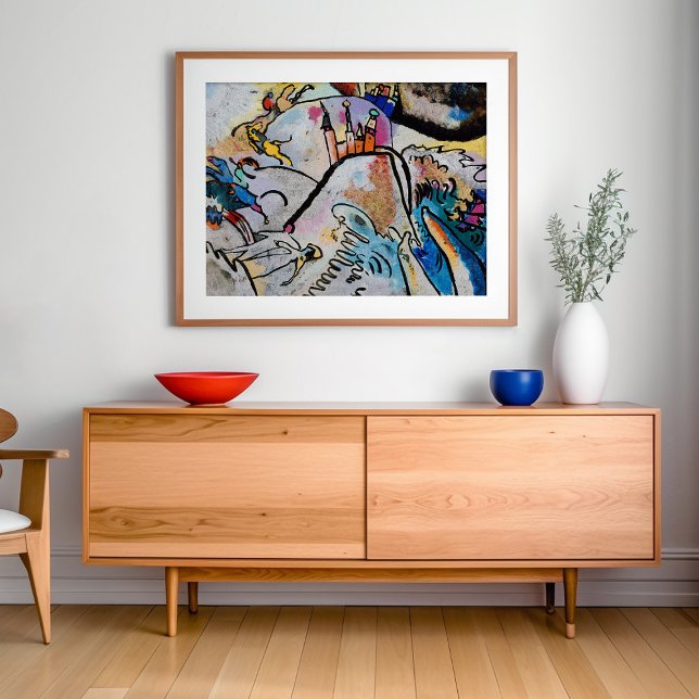 Affiche Avec Soleil | Kandinsky (Créateur téléchargé)