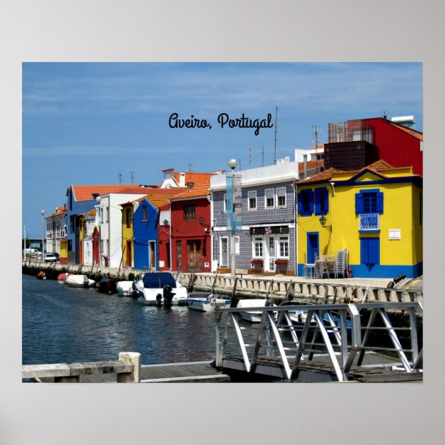 Affiche Aveiro, Portugal  (Devant)