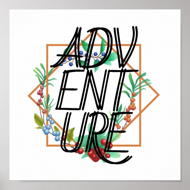 Affiche Aventure (Devant)