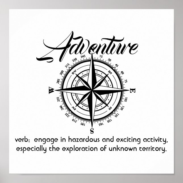 Affiche Aventure (Devant)