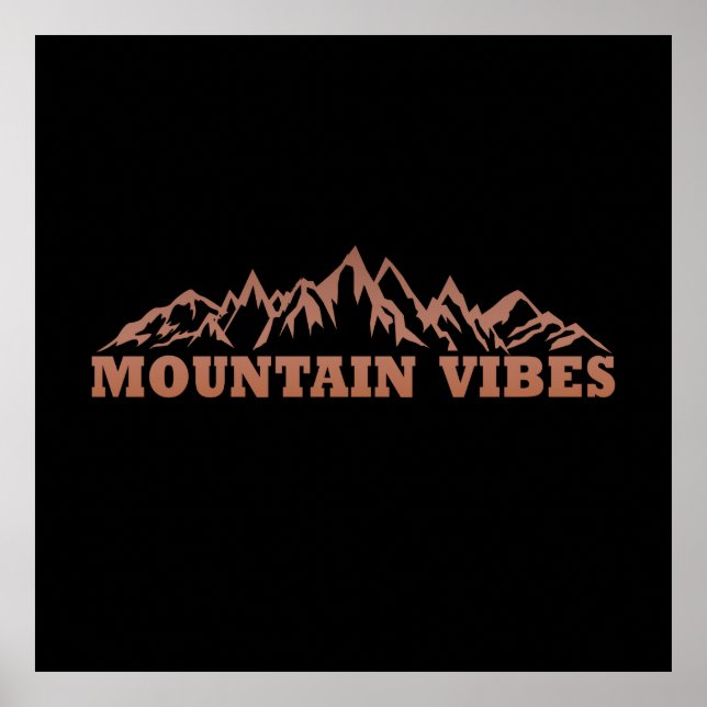 Affiche Aventure aux vibrations de la montagne en plein ai (Devant)