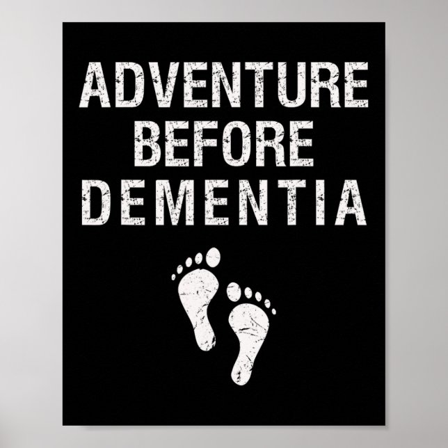 Affiche Aventure avant la démence drôle Voyage de Wanderlu (Devant)