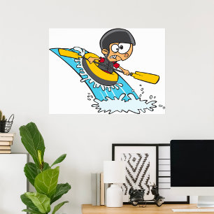 Affiche Aventure de rafting en eau vive avec Scared Boy
