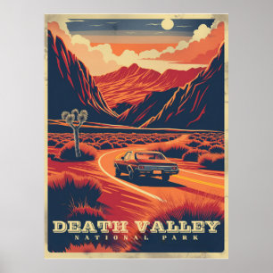 Affiche Aventure rétrospective dans la vallée de la Mort (