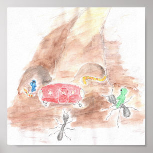 Affiche Aventure souterraine