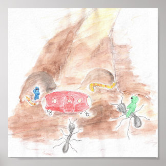 Affiche Aventure souterraine
