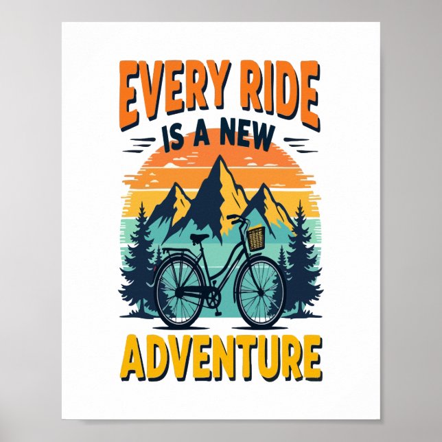 Affiche Aventure VTT (Devant)