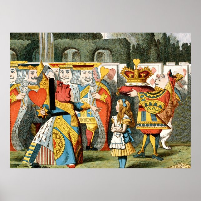 Affiche Aventures d'Alice au Pays des Merveilles Reine de  (Devant)