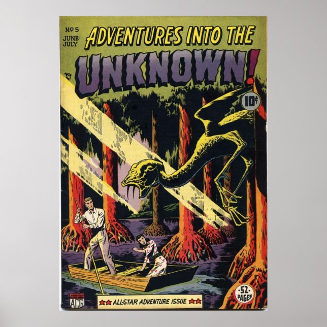 Affiche Aventures dans l'inconnu 005 (Devant)
