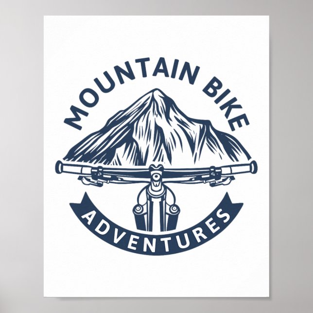 Affiche Aventures - Vélo tout terrain  (Devant)