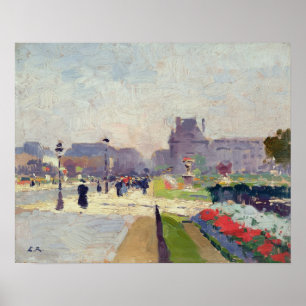 Affiche Avenue Paul Deroulede, Tuileries, Paris