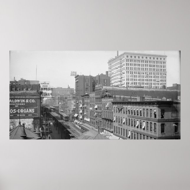 Affiche Avenue Wabash (Devant)