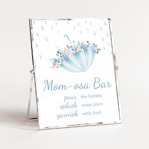 Affiche Averse d'Avril Amène des Fleurs de Mai Maman Osa B