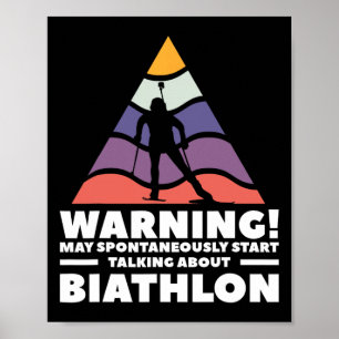 Affiche Avertissement Peut Commencer Spontanément À Parler