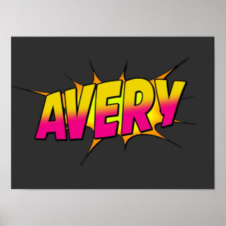 Affiche Avery