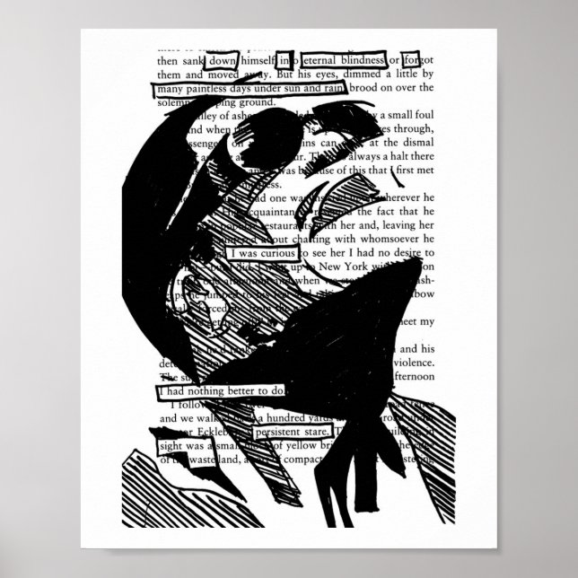 Affiche Aveugle (Le Grand Gatsby) (Devant)