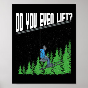 Affiche Avez-Vous Même Ascenseur Chaise Longue Amusante Sk