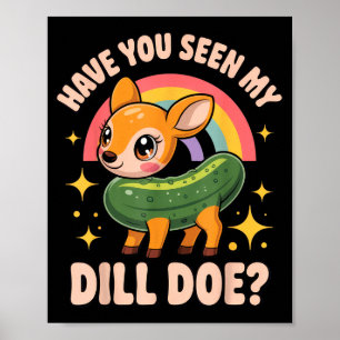 Affiche Avez-vous vu mon Dill Doe_ Drôle d'amour pour les