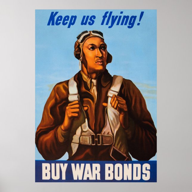 Affiche Aviateurs noirs Pilotes de chasse américains de la (Devant)