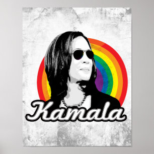 Affiche Aviateurs Rainbow Kamala