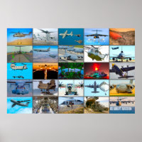 AVIATION AÉRIENNE AMÉRICAINE "MONTAGE"
