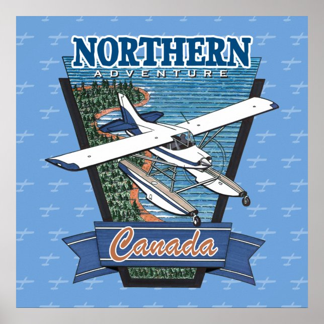 Affiche Aviation Canada Northern Adventure (Devant)