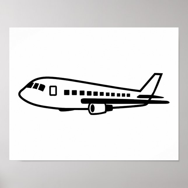 Affiche Avion (Devant)