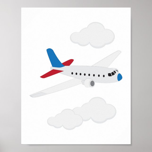 Affiche Avion (Devant)