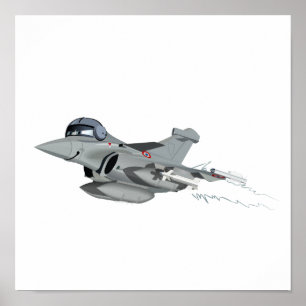 Affiche Avion de dessin