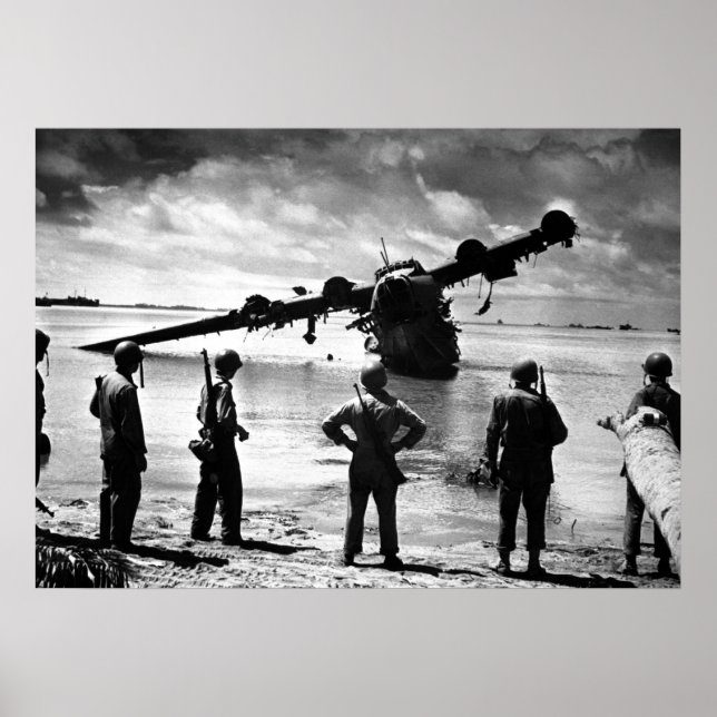 Affiche Avion marin japonais (Devant)