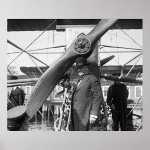 Affiche Avion NC4, 1918