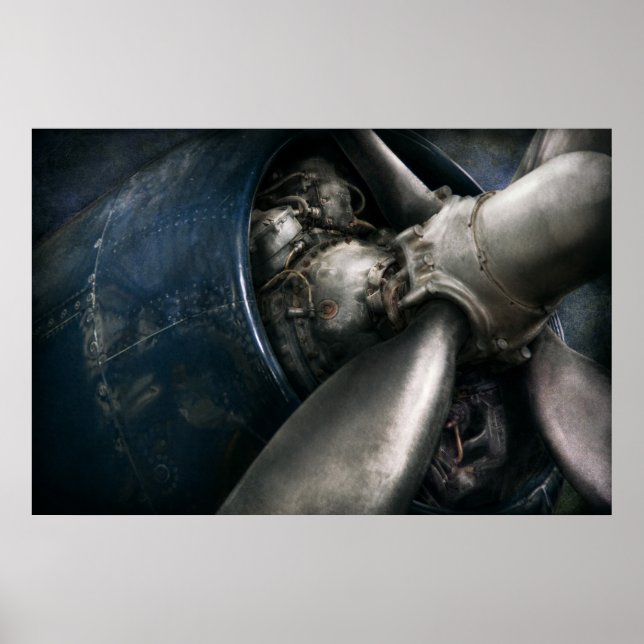 Affiche Avion - Pilote - Prop - Vous êtes libre d'aller (Devant)