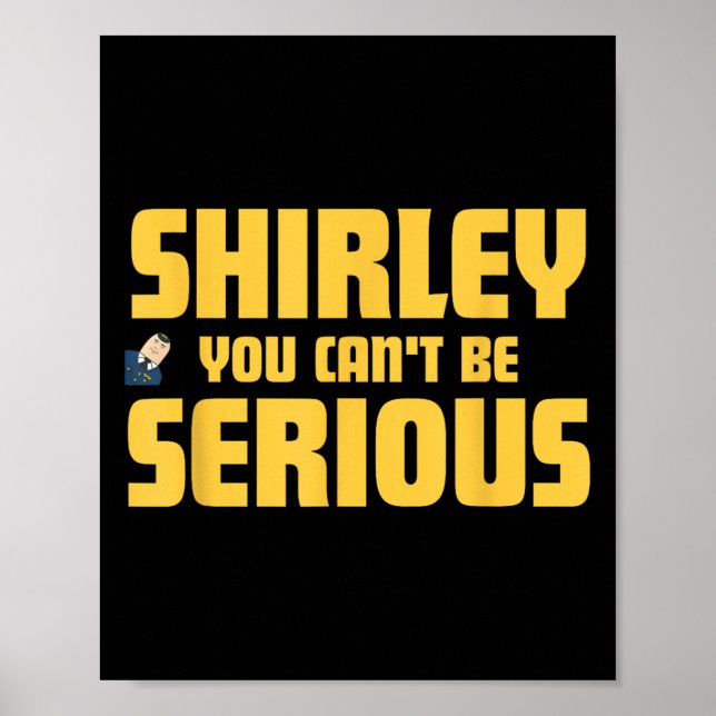 Affiche Avion ! Vidéo, Shirley Vous Ne Pouvez Pas Être Sér (Devant)