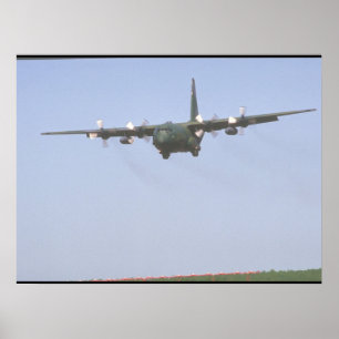 Affiche Avions approach_Military de C-130 Hercule