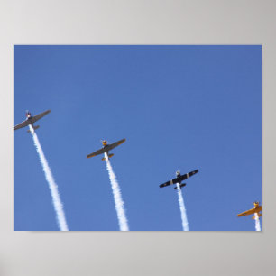 Affiche Avions de guerre