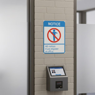 Affiche Avis Tous Les Visiteurs