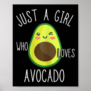 Affiche Avocado Girls Sweet Avocado Amateurs de fruits Été