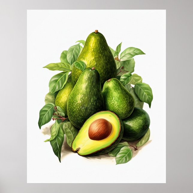 Affiche AVOCADO imprimable (Devant)