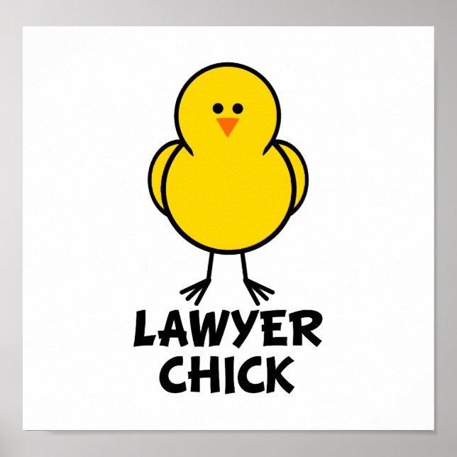 Affiche Avocat Chick (Devant)