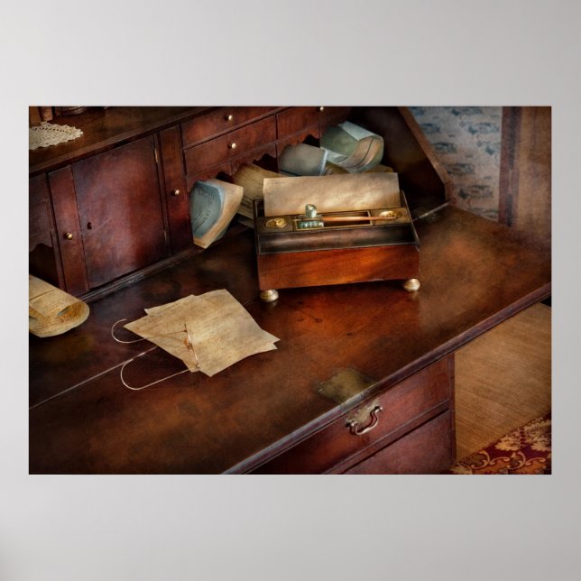 Affiche Avocat - Documents importants (Devant)